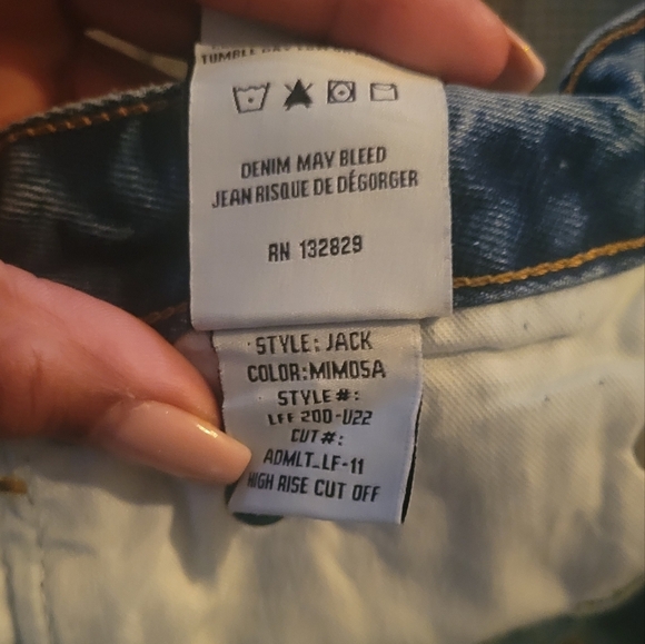 Lovers + Friends Jack High Rise Short SZ 29 - Picture 6 of 6